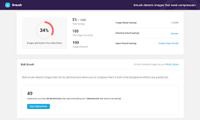 Smush image optimization plugin for WordPress